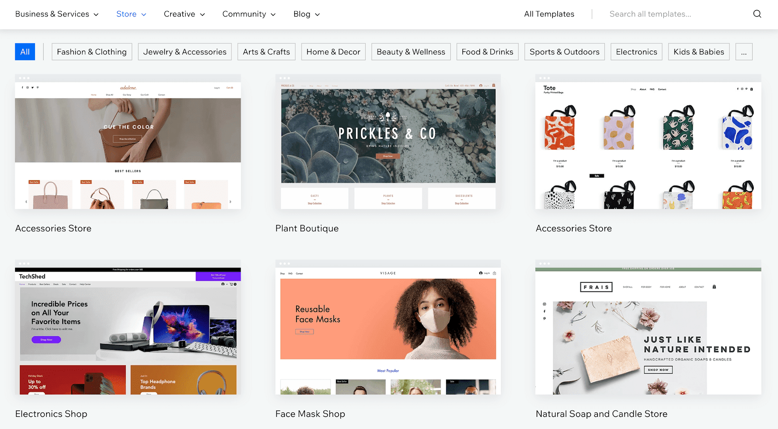 Wix Business Themes